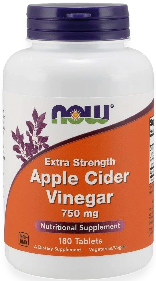 Apple Cider Vinegar, 750mg Extra Strength - 180 tablets