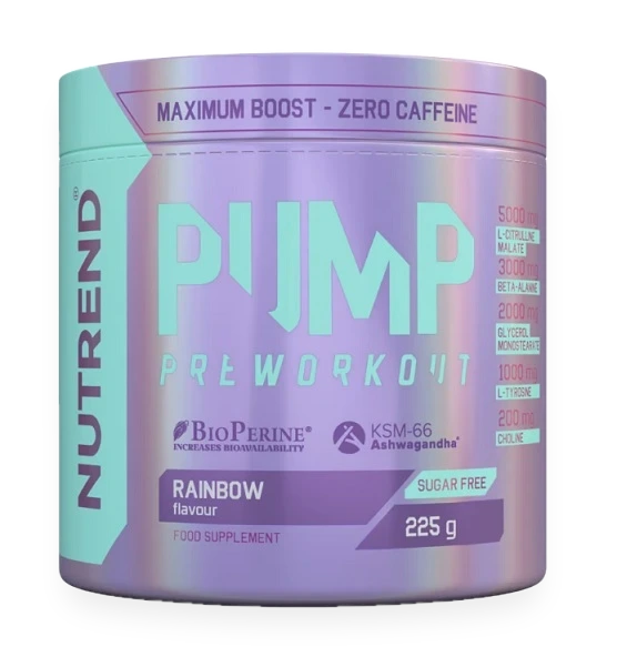Pump Pre-Workout, Rainbow - 225 grams