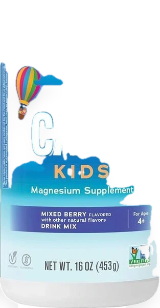 Natural Calm Kids, Mixed Berry - 453 grams
