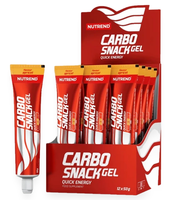 Carbosnack Tube, Apricot - 12 x 50g