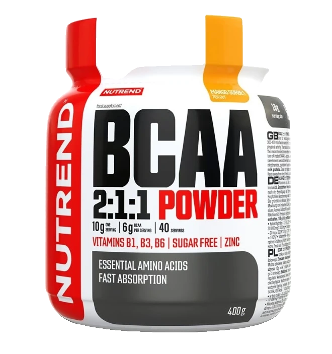 BCAA 2:1:1 Powder, Mango Sorbet - 400 grams