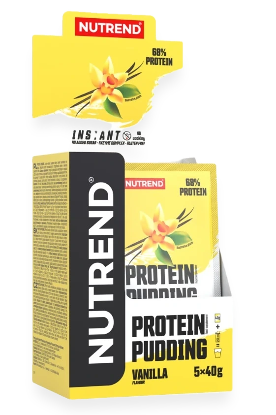 Protein Pudding, Vanilla - 5 x 40g