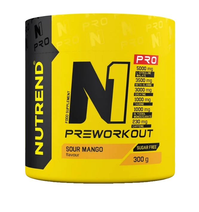 N1 Pro Pre-Workout, Sour Mango - 300 grams