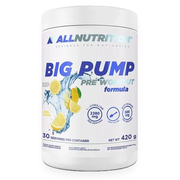 Big Pump, Lemon - 420 grams