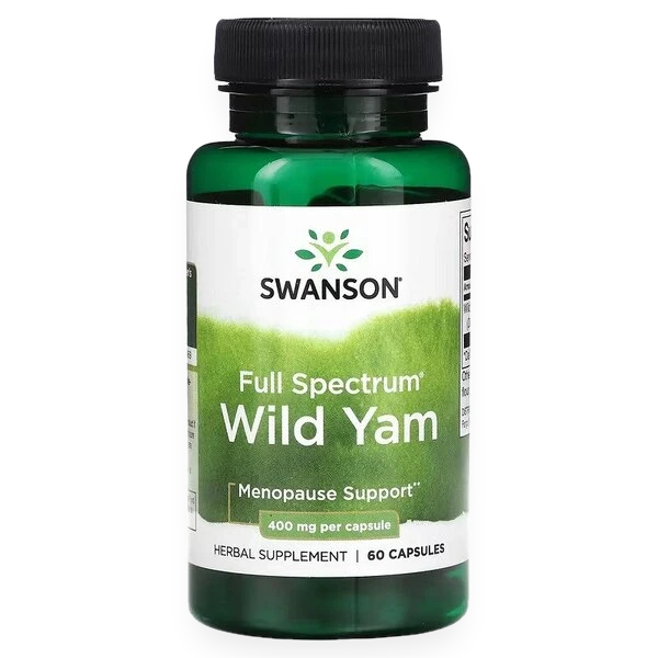 Full Spectrum Wild Yam, 400mg - 60 caps