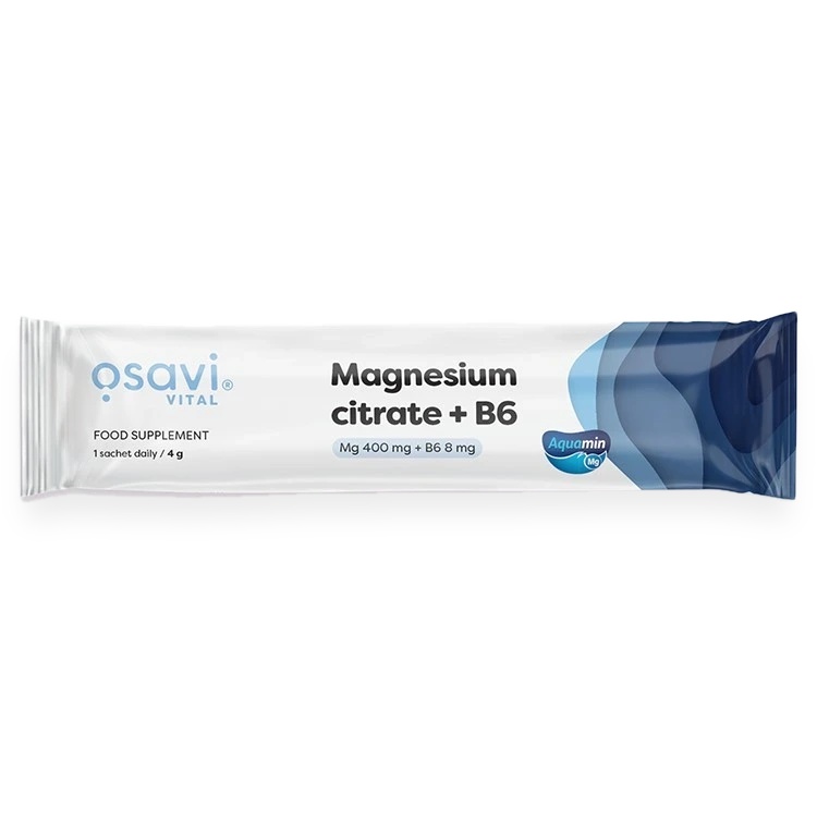 Magnesium Citrate + B6 - 4 grams (1 serving)