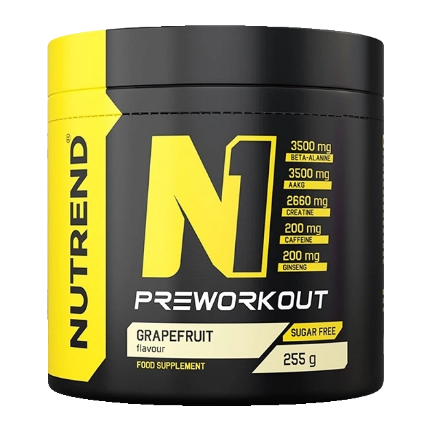 N1 Pre-Workout, Grapefruit - 255 grams