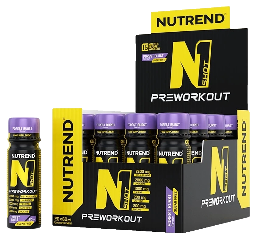 N1 Shot, Forest Burst - 20 x 60 ml.
