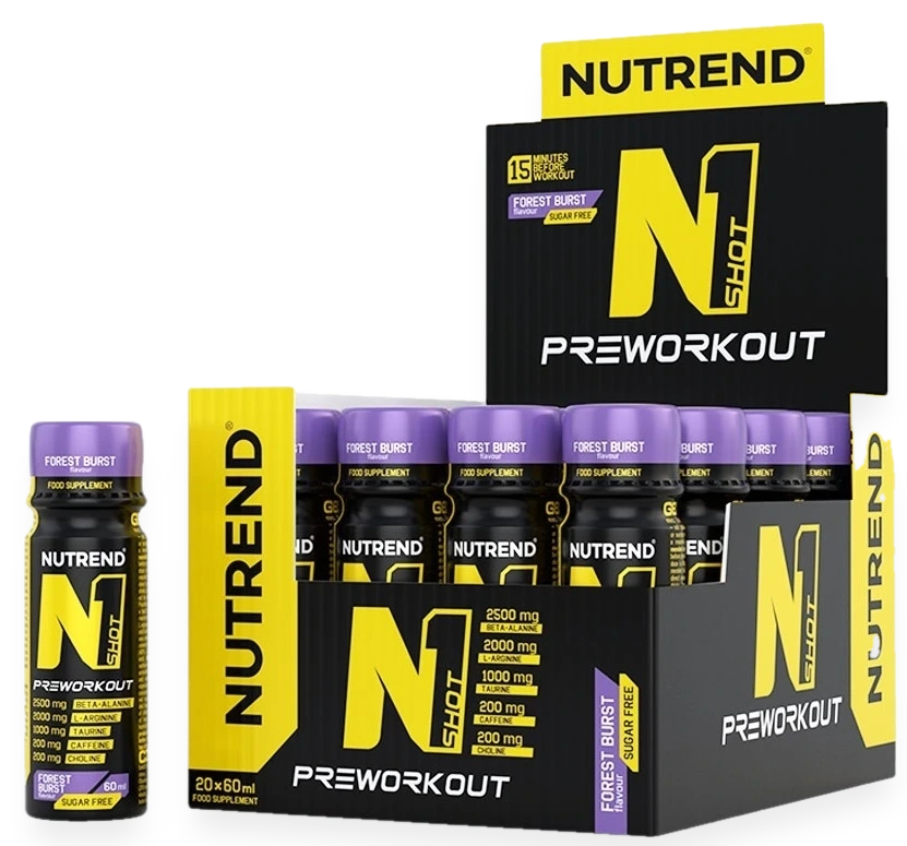 N1 Shot, Forest Burst - 20 x 60 ml.