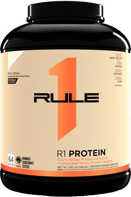 R1 Protein Naturally Flavored, Pure Vanilla - 1950 grams