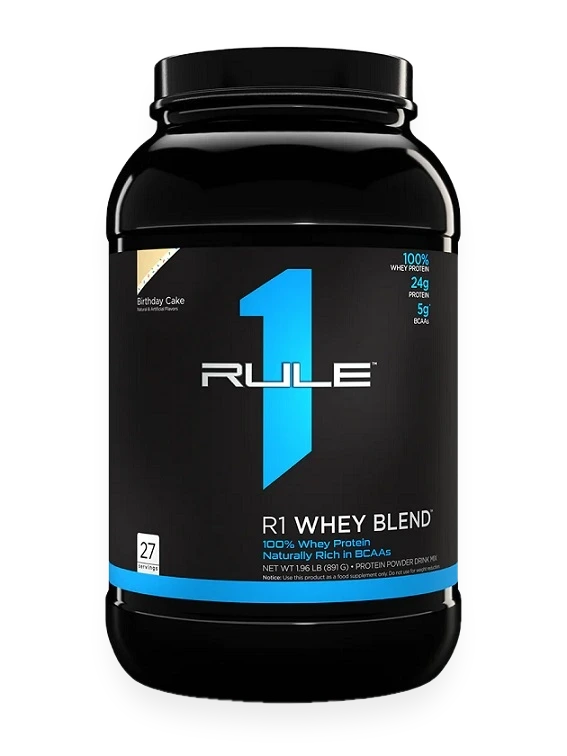 R1 Whey Blend, Birthday Cake - 891 grams