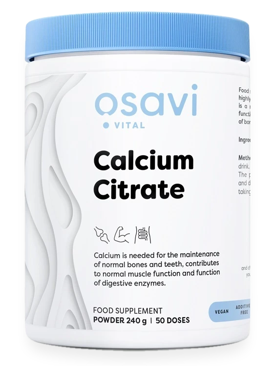 Calcium Citrate, Powder - 240 grams
