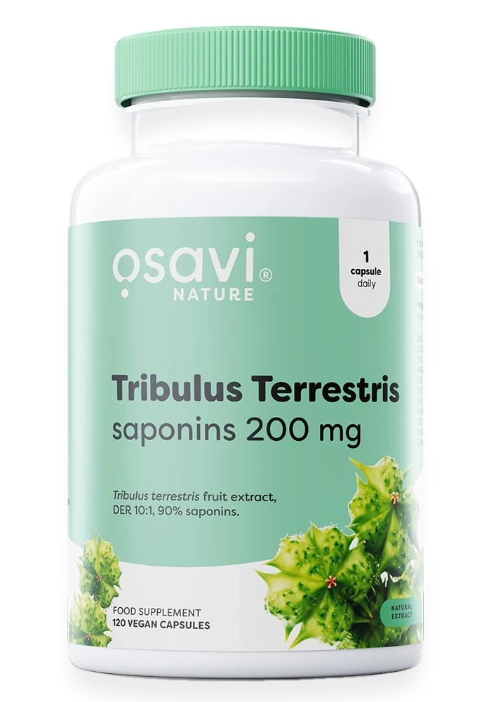 Tribulus Terrestris, Saponins 200mg - 120 vegan caps