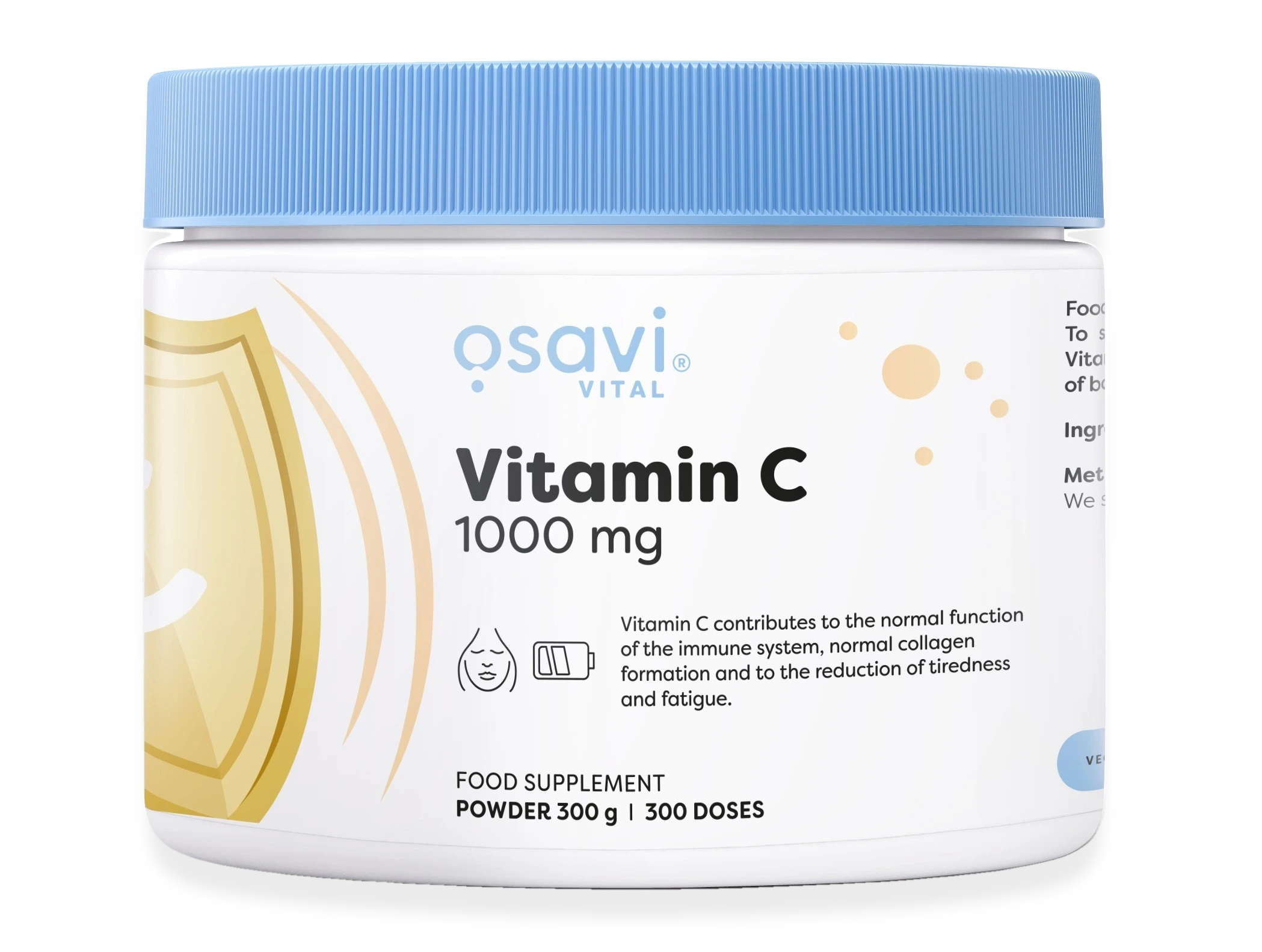 Vitamin C Powder, 1000mg - 300 grams
