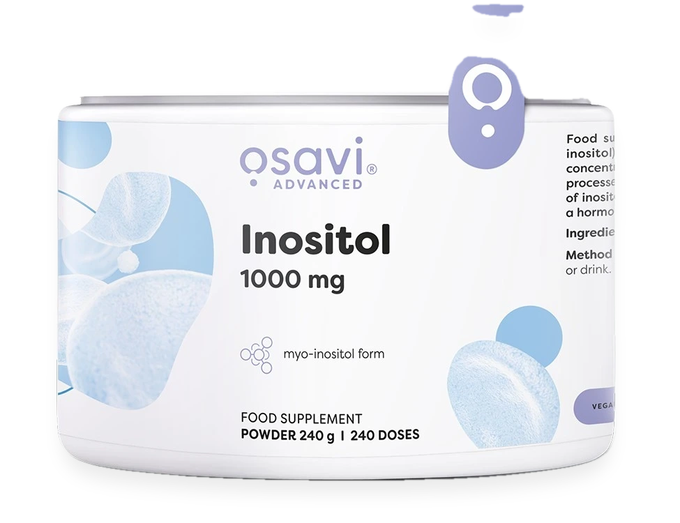 Inositol Powder, 1000mg - 240 grams
