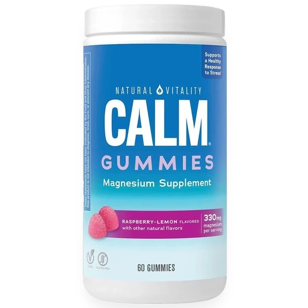 Calm Gummies, Raspberry Lemon - 60 gummies