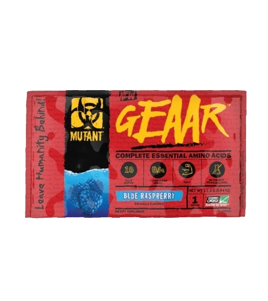 GEAAR, Blue Raspberry - 13 grams (1 serving)