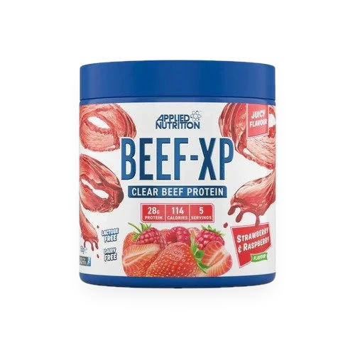Beef-XP, Strawberry & Raspberry - 150 grams (5 servings)