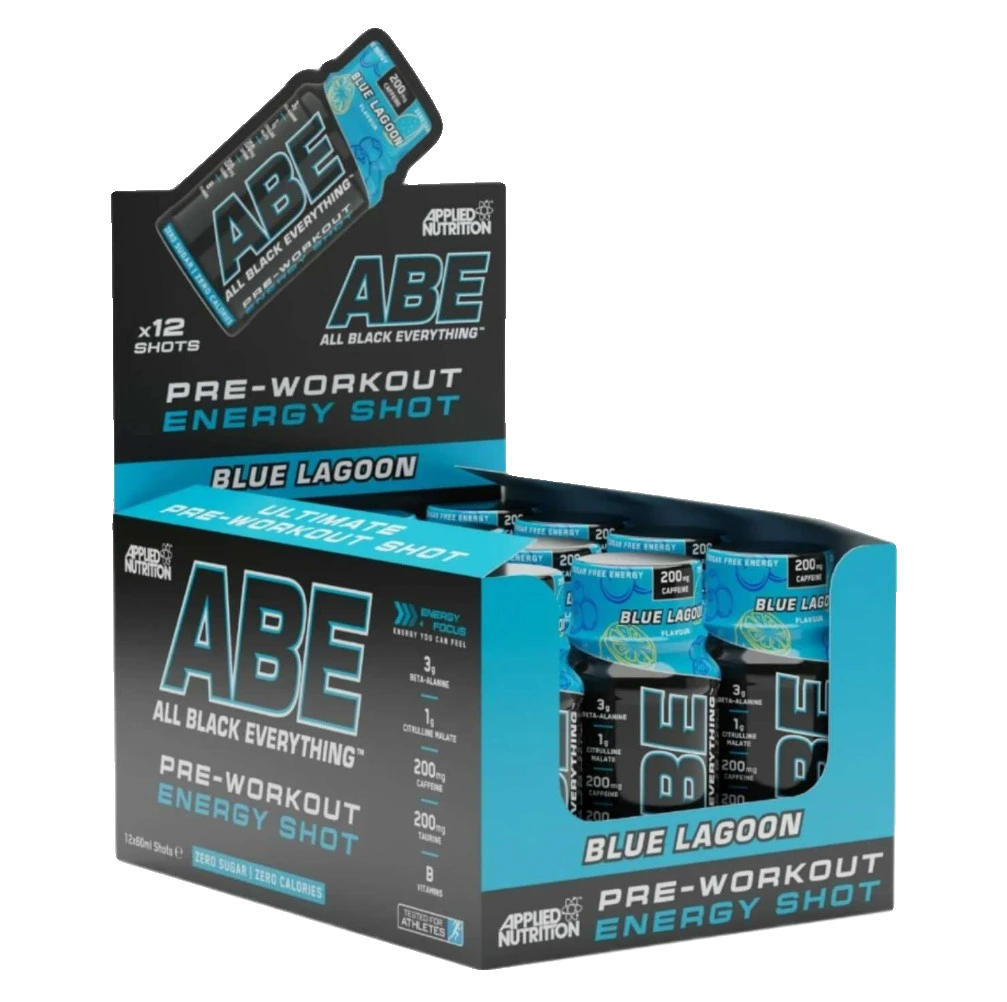 ABE Shot, Blue Lagoon - 12 x 60 ml.
