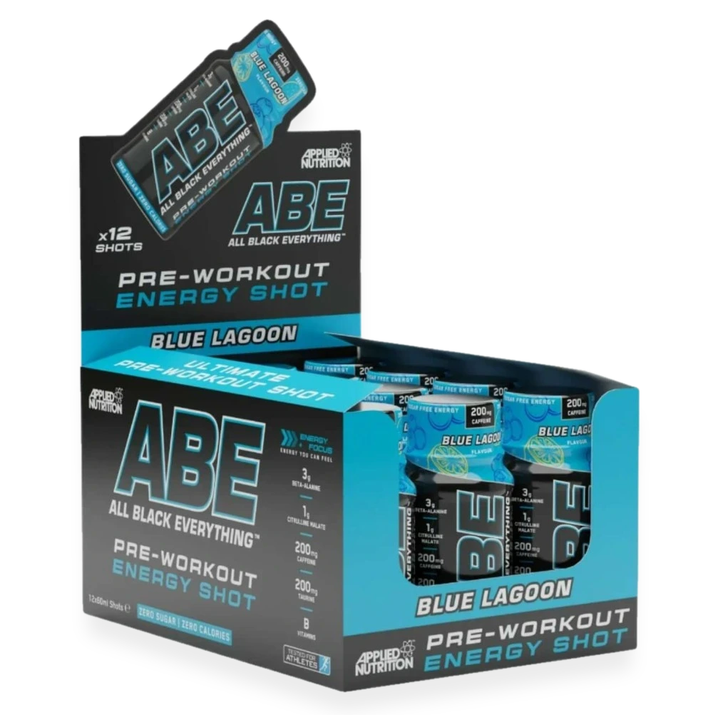 ABE Shot, Blue Lagoon - 12 x 60 ml.