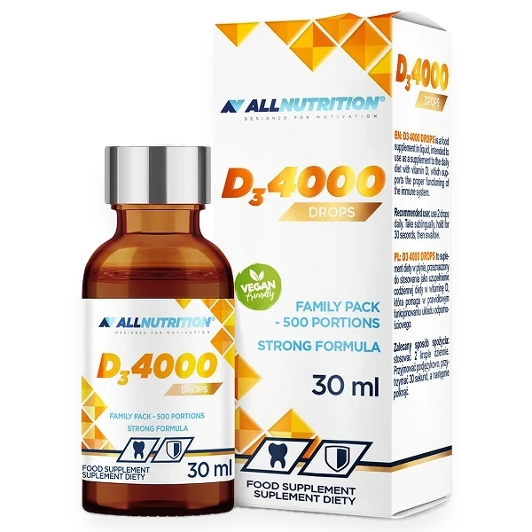 Vit D3 4000 Drops - 30 ml.