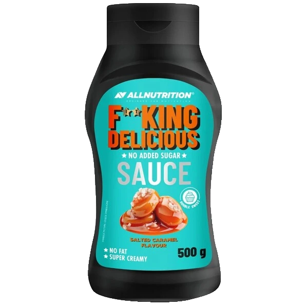 Fitking Delicious Sauce, Salted Caramel - 500 grams