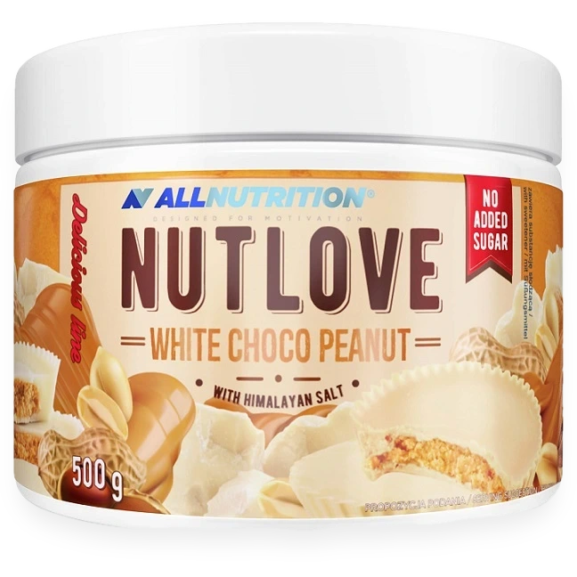 Nutlove, White Choco Peanut - 500 grams