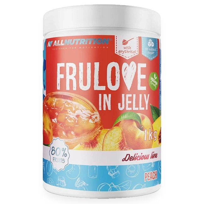 Frulove In Jelly, Peach - 1000 grams