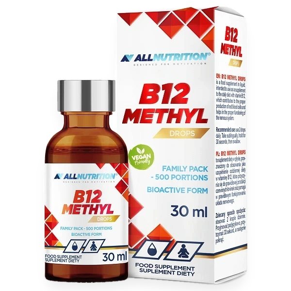 B12 Methyl Drops - 30 ml.