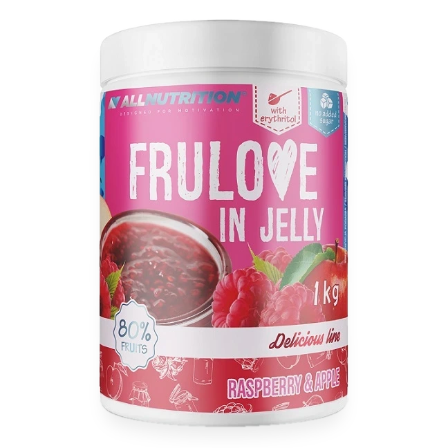 Frulove In Jelly, Raspberry & Apple - 1000 grams
