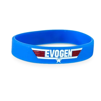 Evogen Top Gunz Wristband, Blue