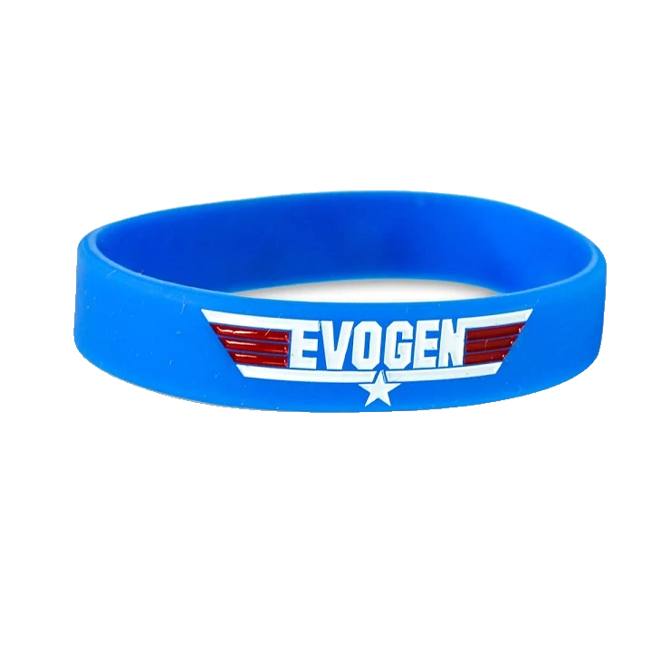 Evogen Top Gunz Wristband, Blue
