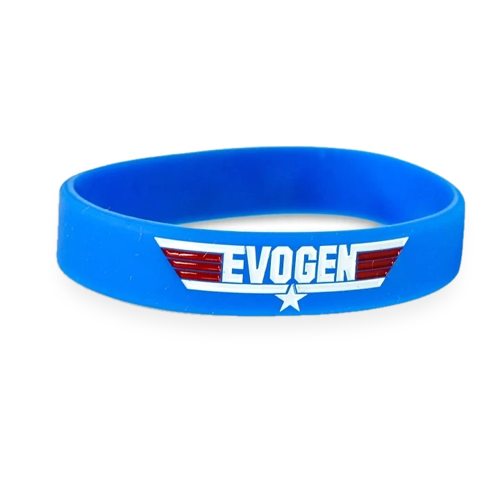 Evogen Top Gunz Wristband, Blue