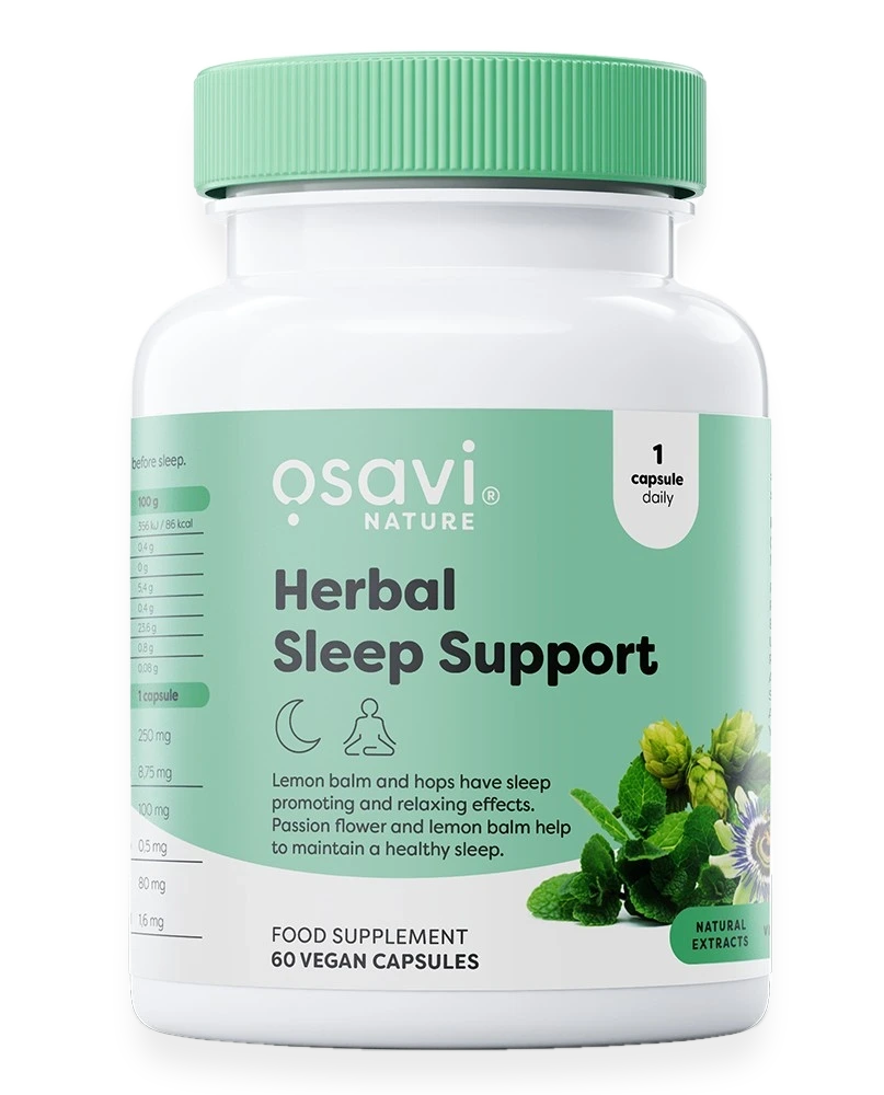 Herbal Sleep Support (Melatonin Free) - 60 vegan caps