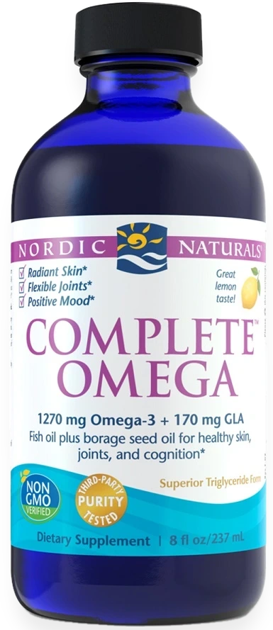 Complete Omega, 1270mg Lemon - 237 ml.