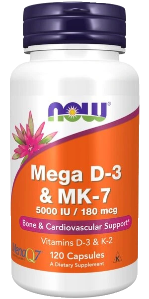 Mega D-3 & MK-7 - 120 caps
