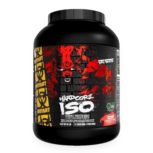 Hardcore Iso, Strawberry Milkshake - 2270 grams