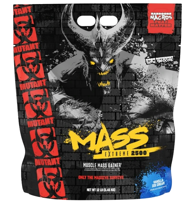 Mutant Mass Extreme 2500, Vanilla Ice Cream - 5450 grams