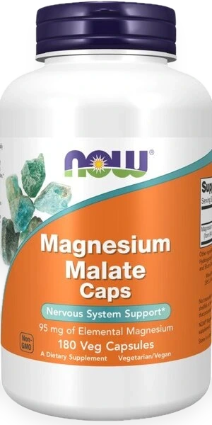 Magnesium Malate Caps - 180 vcaps