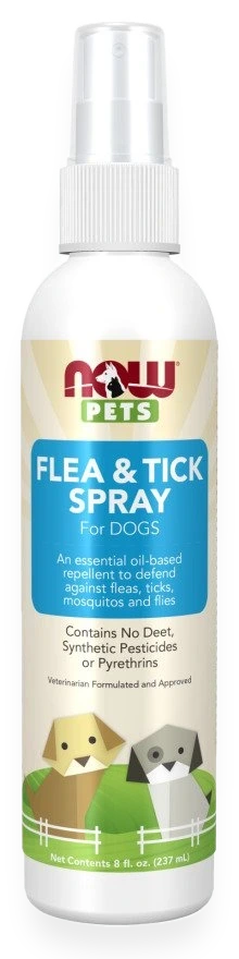 Pets, Flea & Tick Spray for Dogs - 237 ml.
