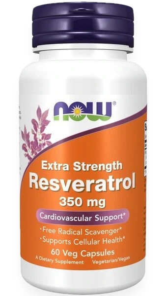 Resveratrol, Extra Strength 350mg - 60 vcaps