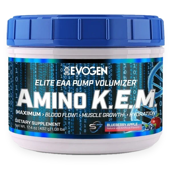 Amino K.E.M. EAA, Blueberry Apple - 492 grams