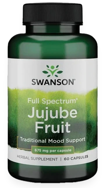 Full Spectrum Jujube Fruit, 675mg - 60 caps