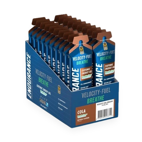 Endurance Breathe Isotonic Energy Gel, Cola - 20 x 60g