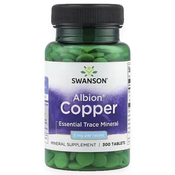Albion Copper, 2mg - 300 tablets