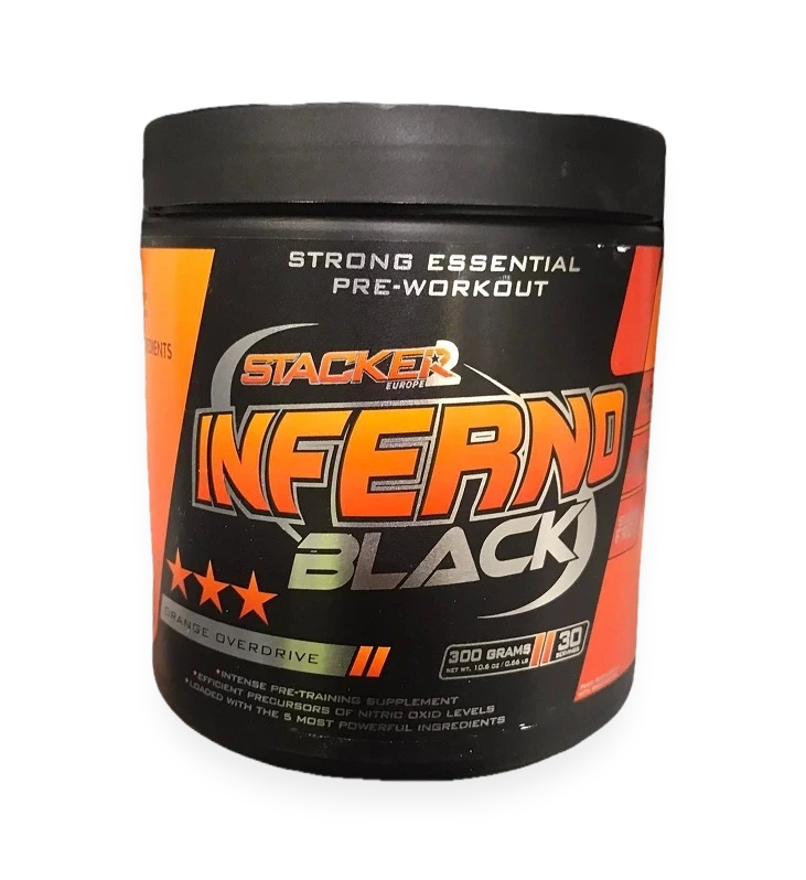 Inferno Black, Orange Overdrive - 300 grams