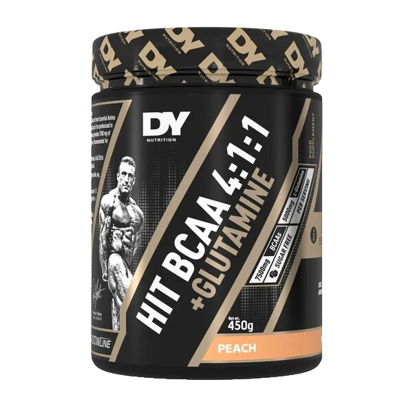 HIT BCAA 4:1:1 + Glutamine, Peach - 450 grams