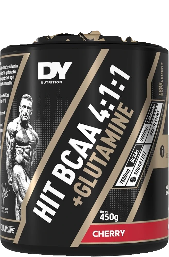 HIT BCAA 4:1:1 + Glutamine, Cherry - 450 grams