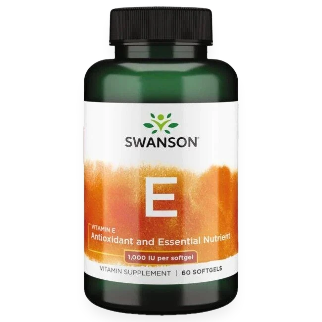 Vitamin E, 1000 IU - 60 softgels