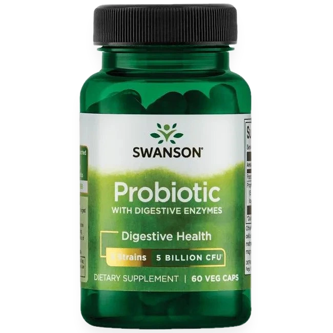 Probiotic with Digestive Enzymes - 60 vcaps